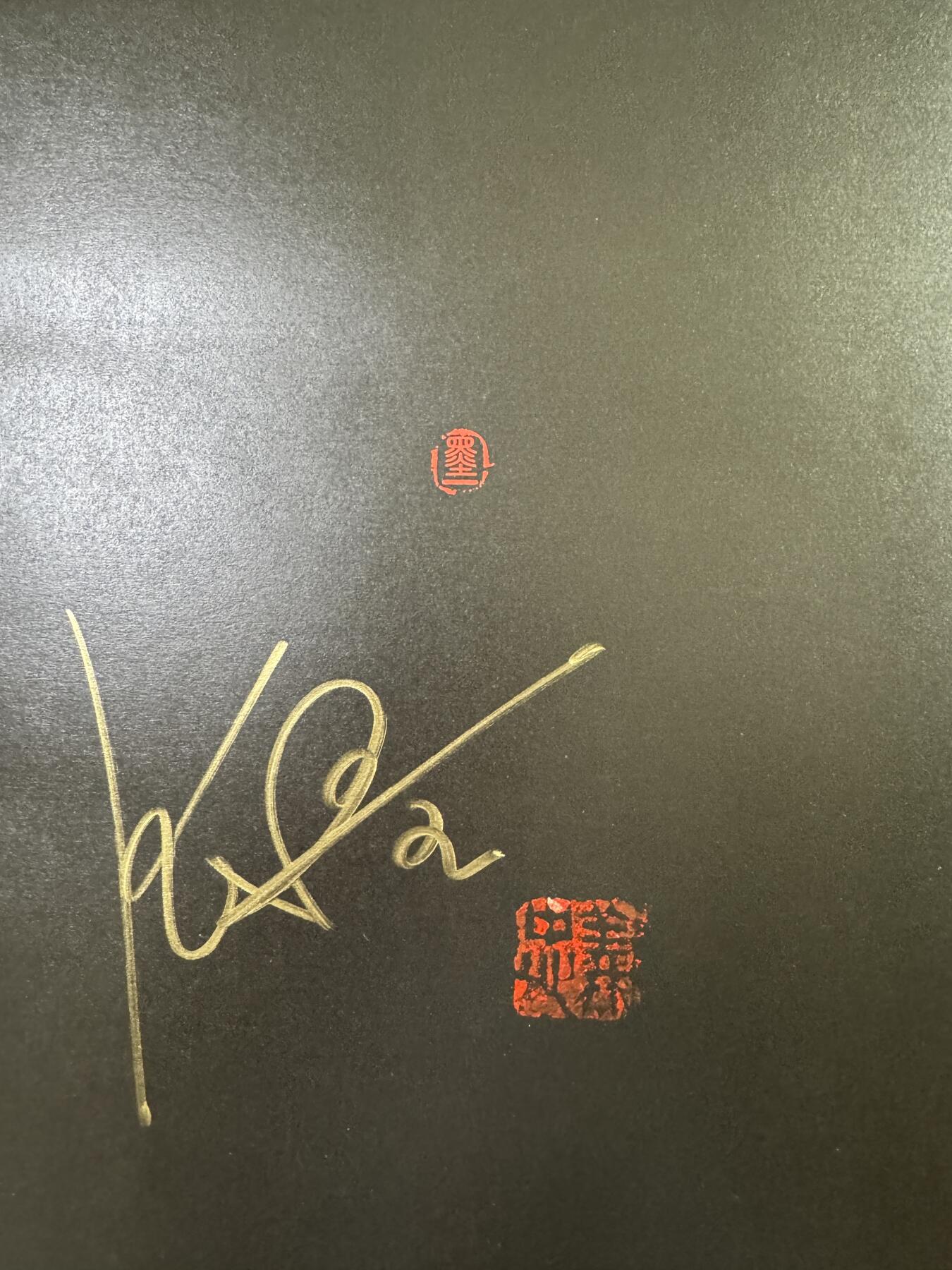 白泽拍卖卡牌手绘专场第7期（故园应露白，凉夜又秋分） 2023 承匠 水浒一百零八豪杰画卷上下册 张墨一亲签，签绘花容