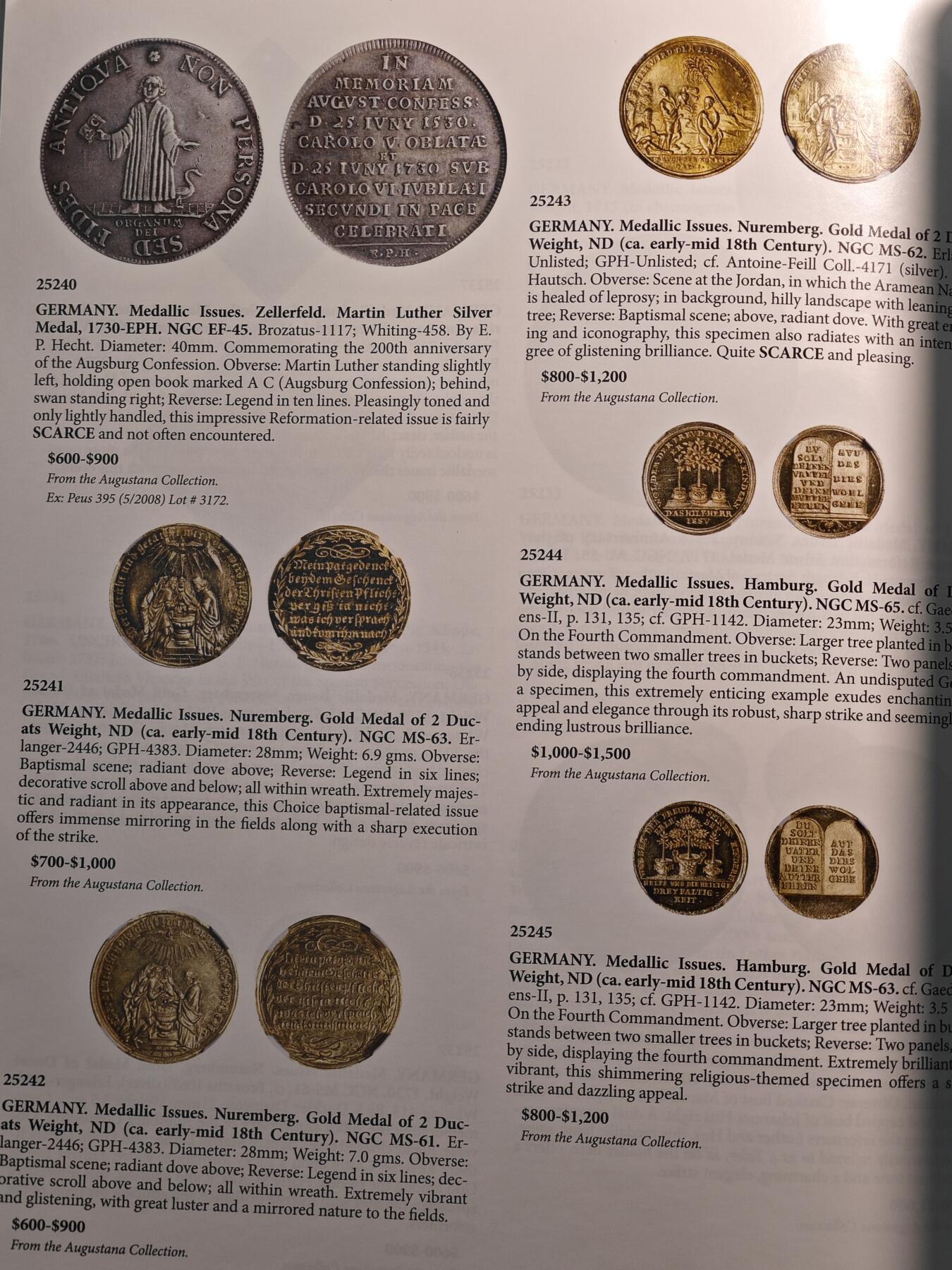 【德藏】世界币章拍卖第98期(全场顺丰包邮)