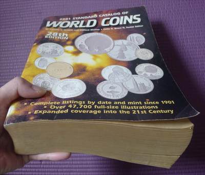 世界钱币章牌书籍专场拍卖11.01 世界硬币目录1901-2000