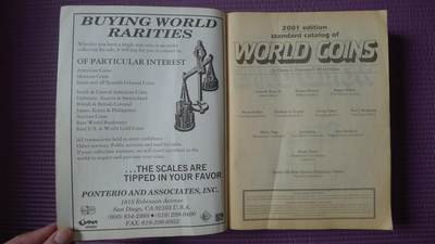 世界钱币章牌书籍专场拍卖11.01 世界硬币目录1901-2000