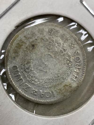 康怡轩钱币【世界各国流通币 纪念章 专场】第447期 - 1925 南非 3便士 银币