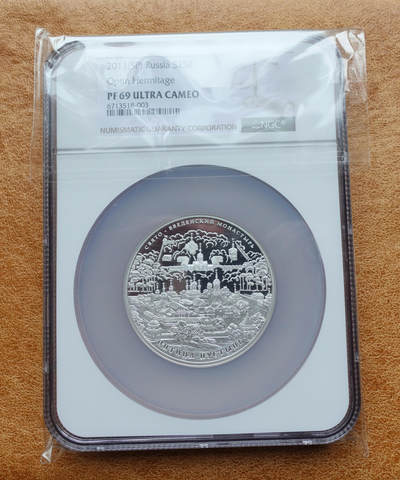 2011年俄罗斯25卢布5盎司纪念银币  NGC PR69UC - 2011年俄罗斯25卢布5盎司纪念银币  NGC PR69UC