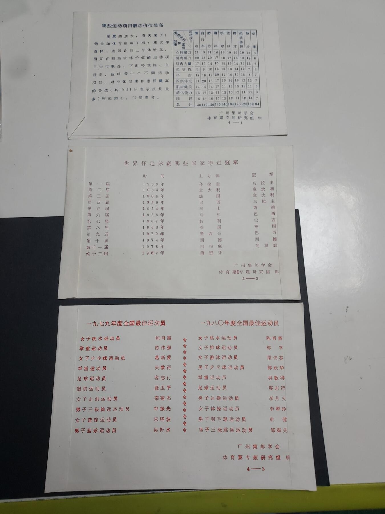 理想集藏/博彦收藏 11月6日邮票专场 广州邮展纪念封3个 微黄