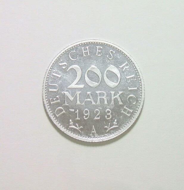 德国魏玛1923年200马克 精制PROOF版 稀少难得