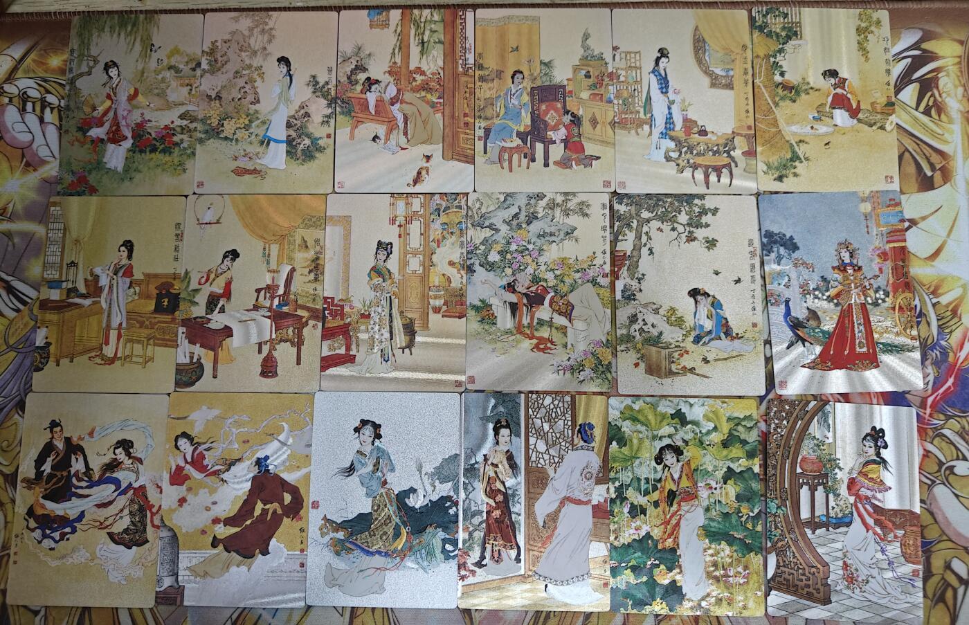 天玑星卡拍第五十四期《呼神唤卫 石墩出动》周一预展结束周四截拍 持续收拍中 满赠三娘需备注 项维仁 红楼梦 粗闪 38张