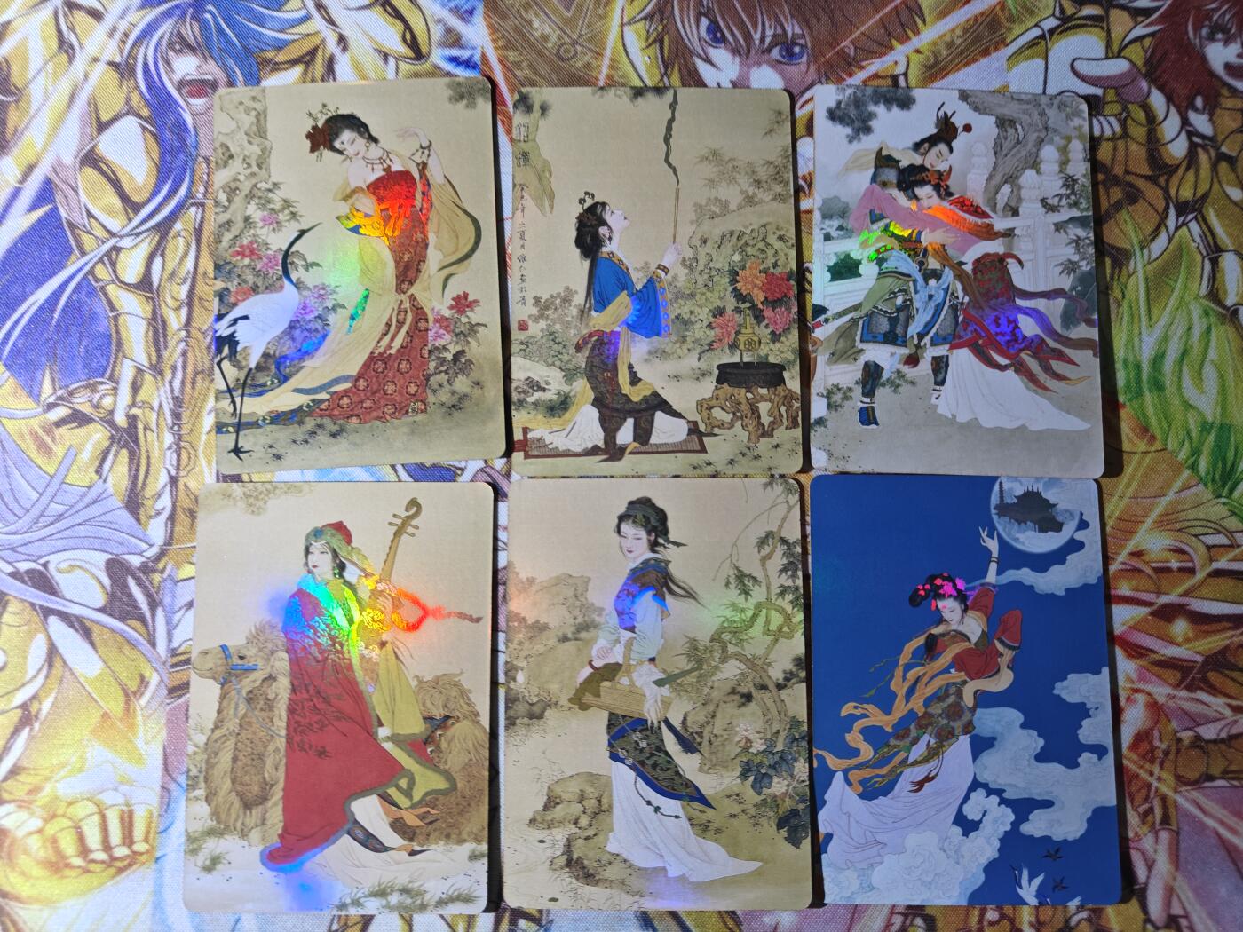 天玑星卡拍第五十四期《呼神唤卫 石墩出动》周一预展结束周四截拍 持续收拍中 满赠三娘需备注 四大美女 吕布貂蝉 嫦娥奔月 彩闪