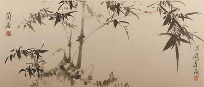 承乾2024金秋喜迎国庆文物拍卖 - 王雪涛 王兰若《虫竹图》