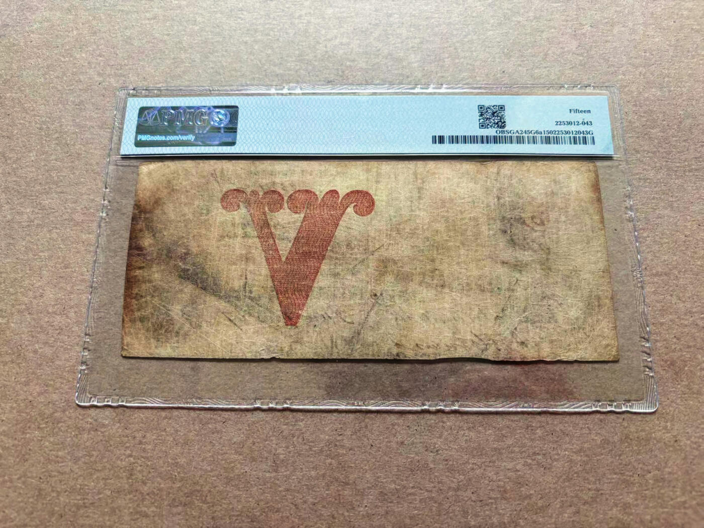 【Blue Auction】✨世界纸币精拍第551期【精】 【少见品种 手签实钞】美国 佐治亚州 1850-60年代 PMG15 华盛顿头像