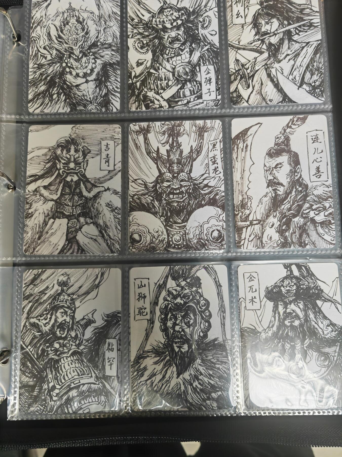 阳大大卡牌超级大甩拍第17期（持续收拍品，进群福利早知道） 鞠嘉宁黑白 签绘卡一套