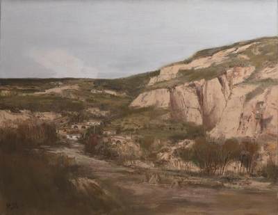 承乾2024金秋喜迎国庆文物拍卖 - 张卫东《陕北风景》