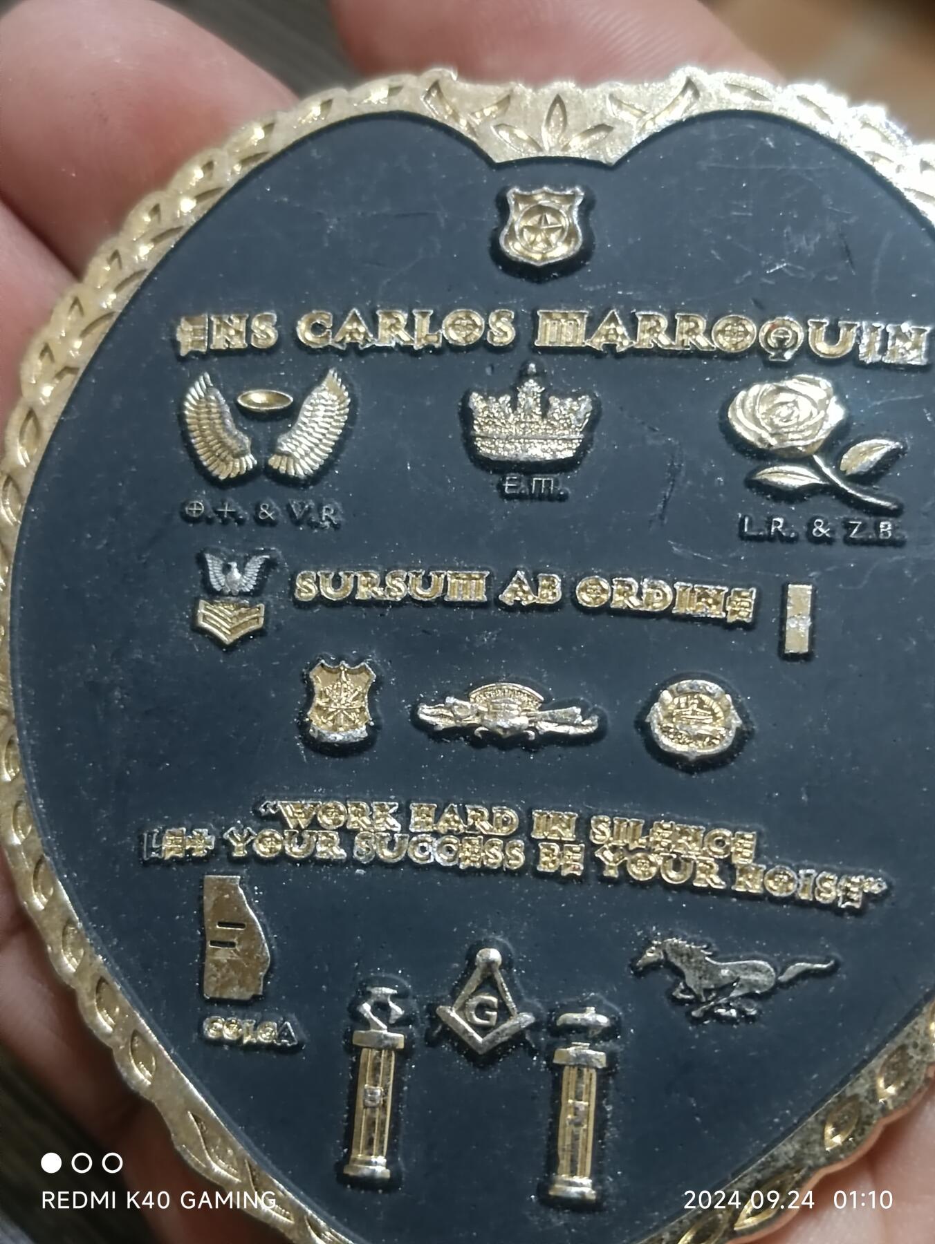回流纪念章