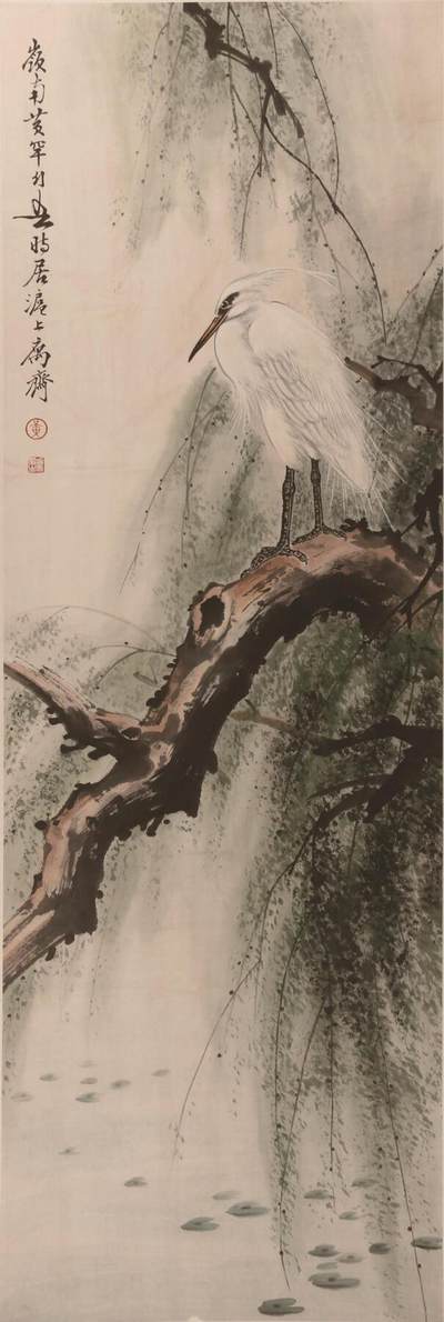 承乾2024金秋喜迎国庆文物拍卖 - 黄幻吾《花鸟》