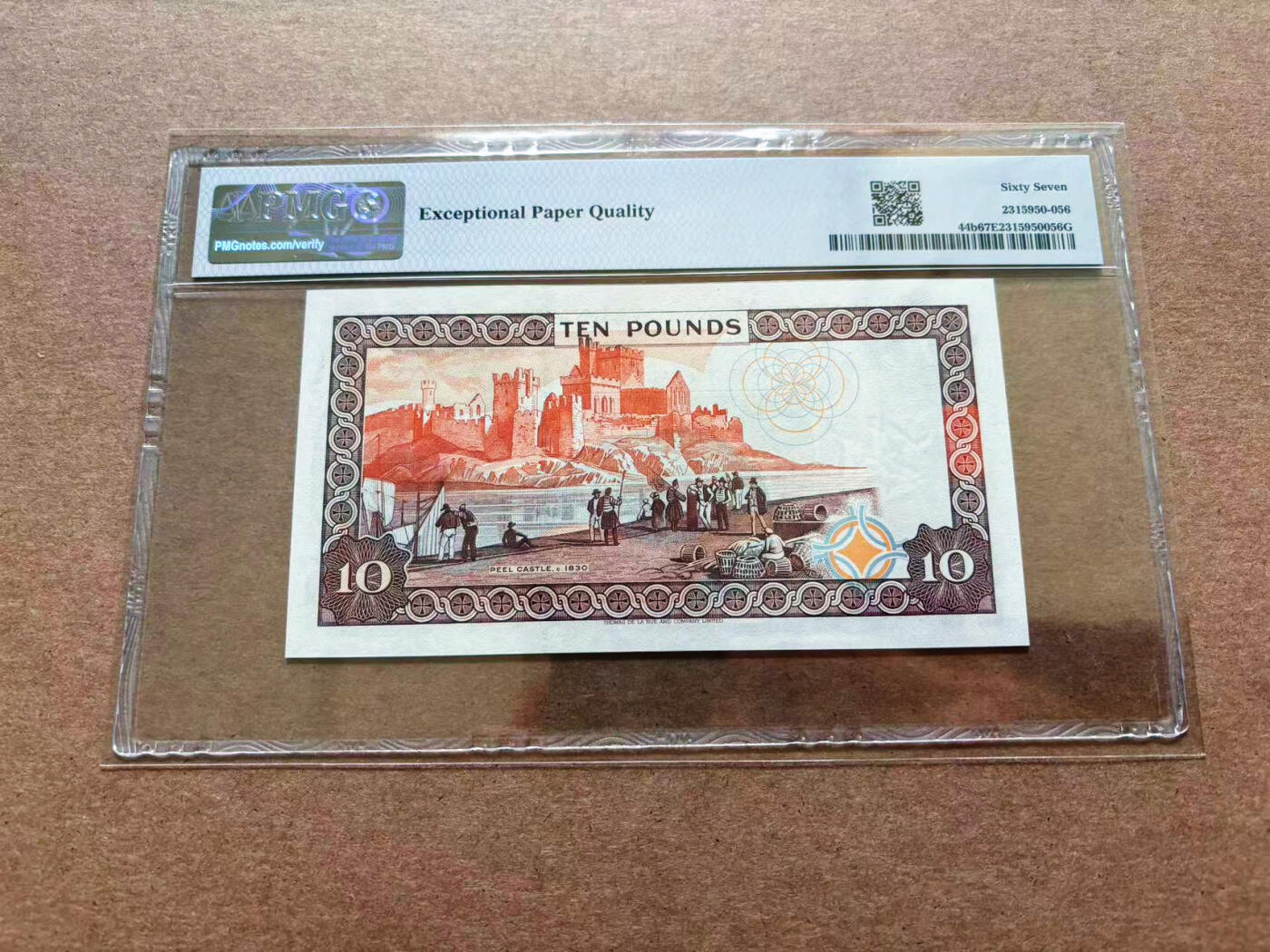 【Blue Auction】✨世界纸币精拍第551期【精】 马恩岛 1998年10镑 女王 PMG67EPQ 高分