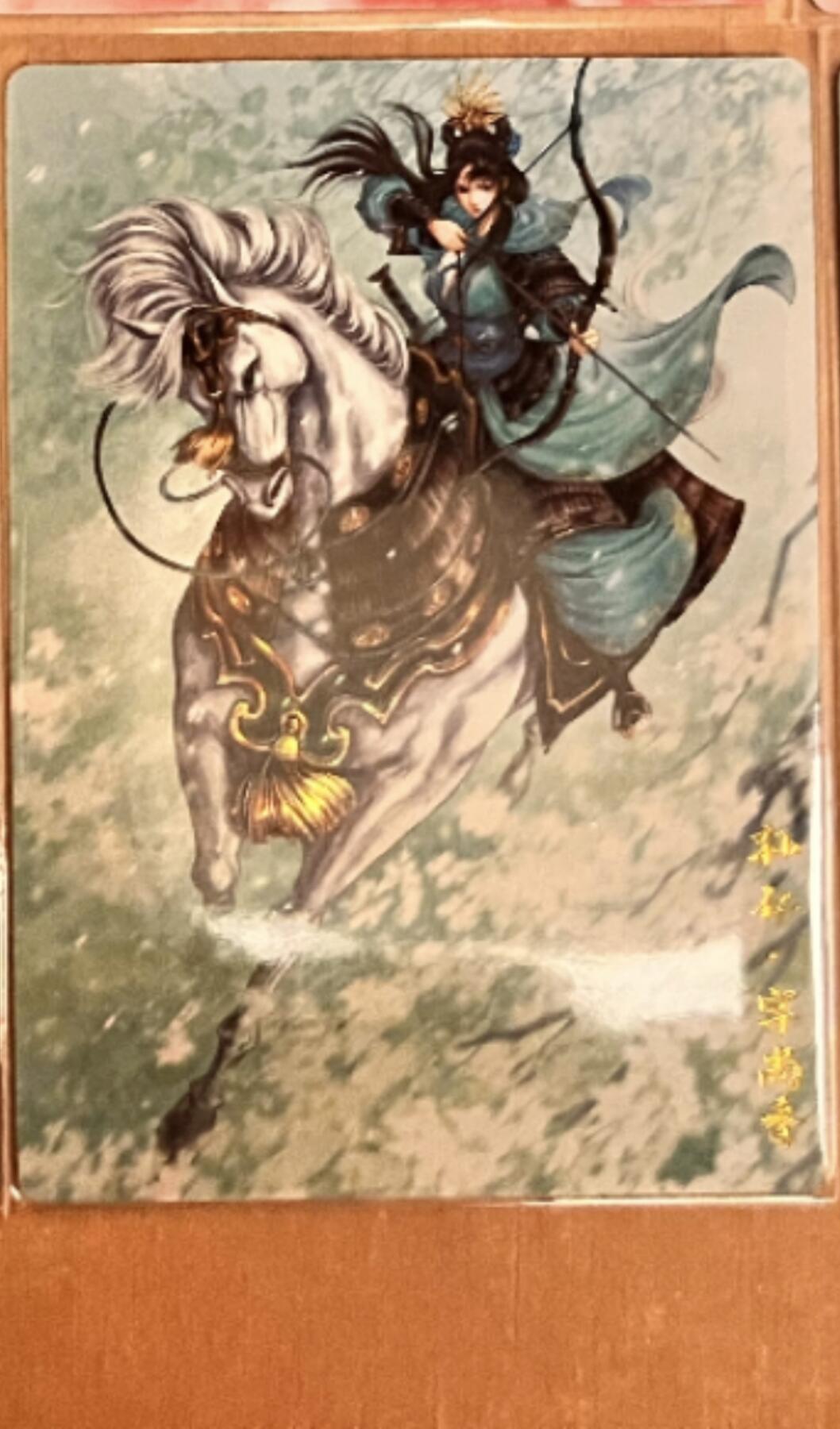 阳大大卡牌超级大甩拍第17期（持续收拍品，进群福利早知道） 武韵红颜  孙尚香 裸卡 编号06/16