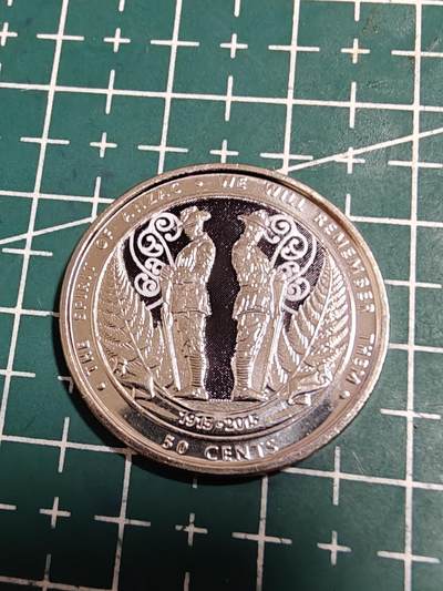 轻松集币无压力 - 新西兰50分纪念币