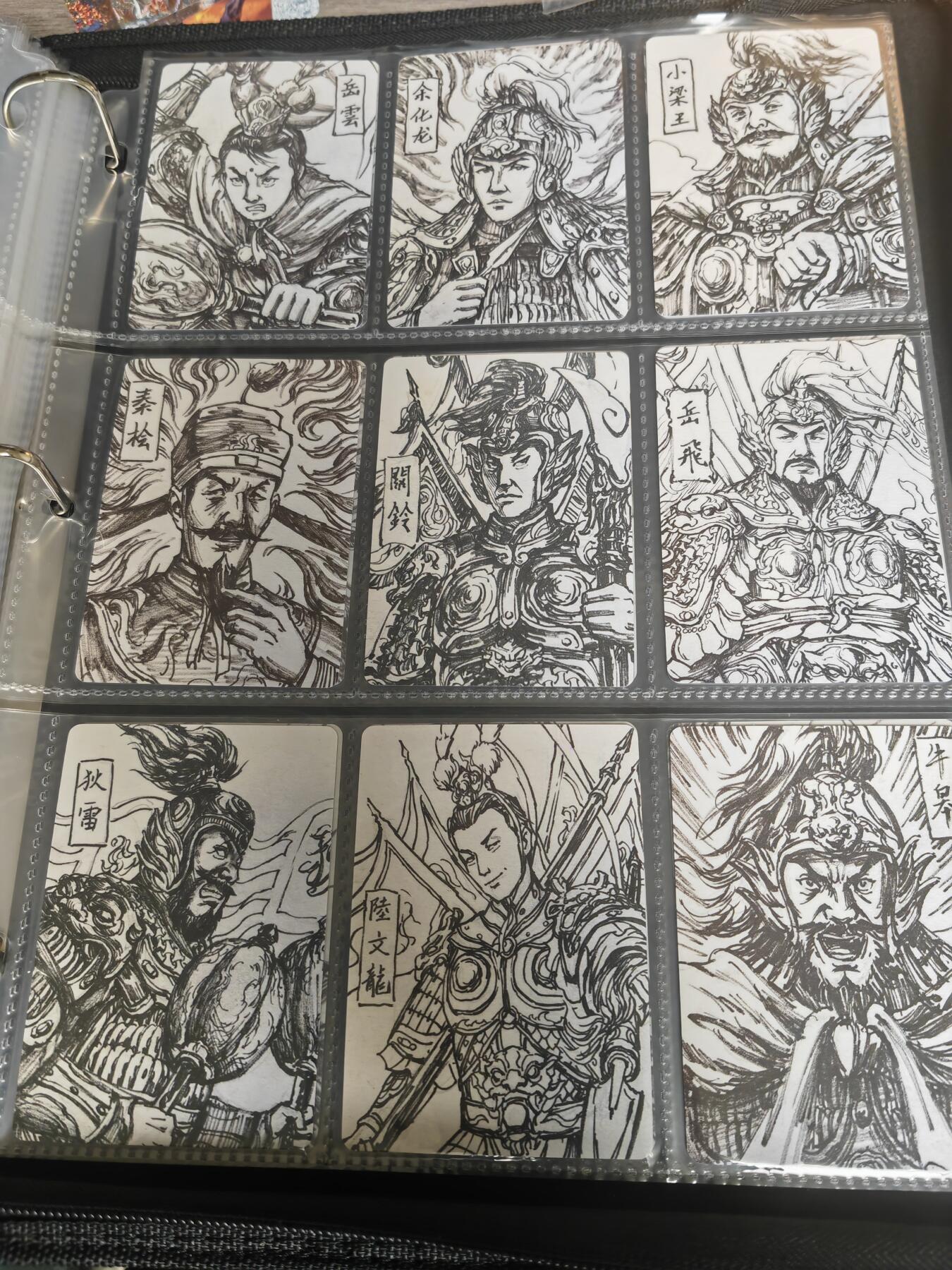 阳大大卡牌超级大甩拍第17期（持续收拍品，进群福利早知道） 鞠嘉宁黑白 签绘卡一套