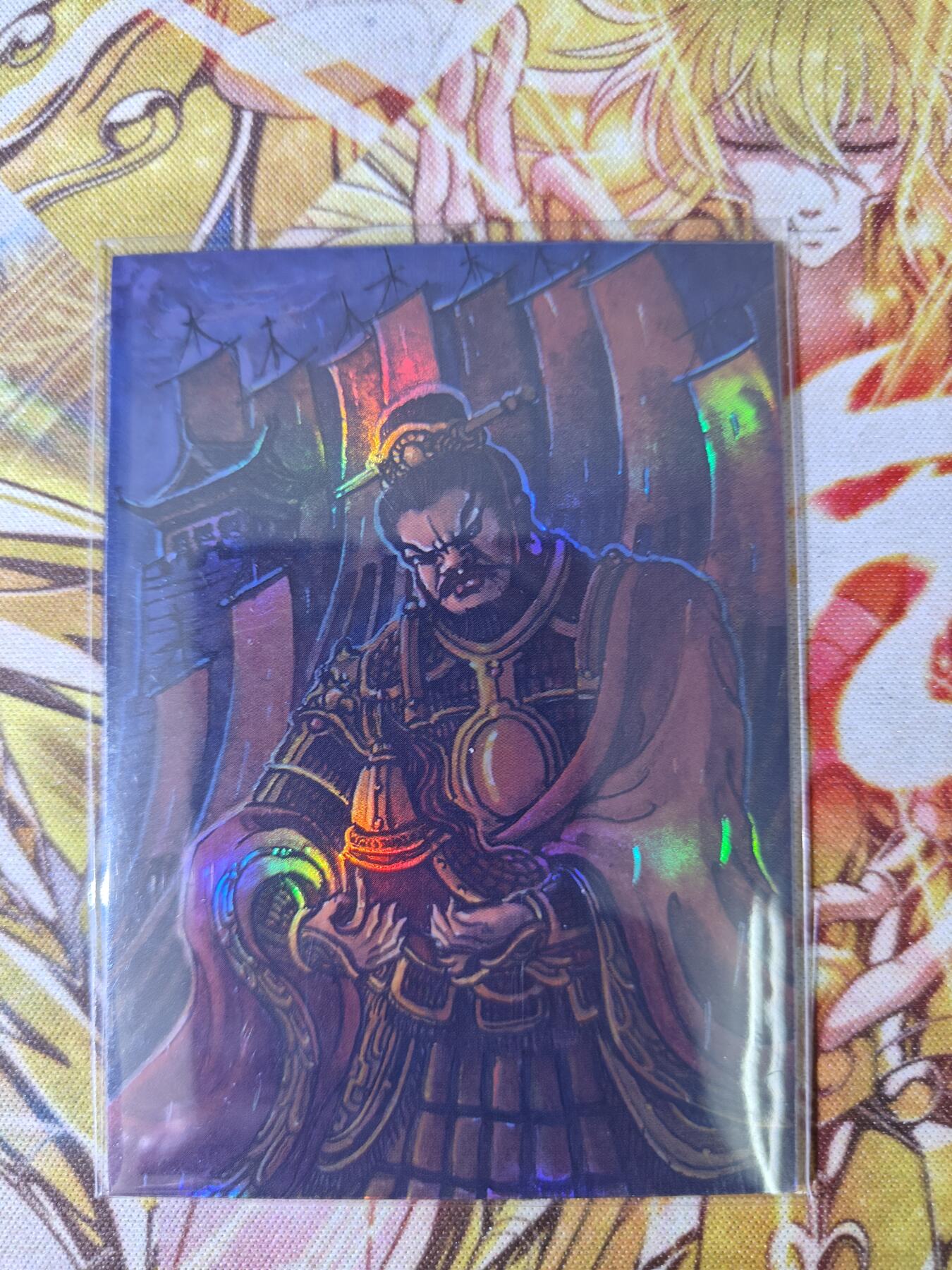 天玑星卡拍第五十四期《呼神唤卫 石墩出动》周一预展结束周四截拍 持续收拍中 满赠三娘需备注 【亲签卡】香山文创 刘晓明 大明王朝 汤和 彩闪