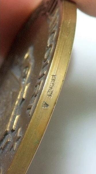 法国1939年 巴黎市徽高浮雕精制大铜章 50MM