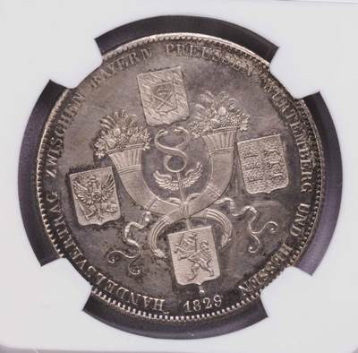NGC-UNCD 1829巴伐利亚丰饶角泰勒银币 - NGC-UNCD 1829巴伐利亚丰饶角泰勒银币