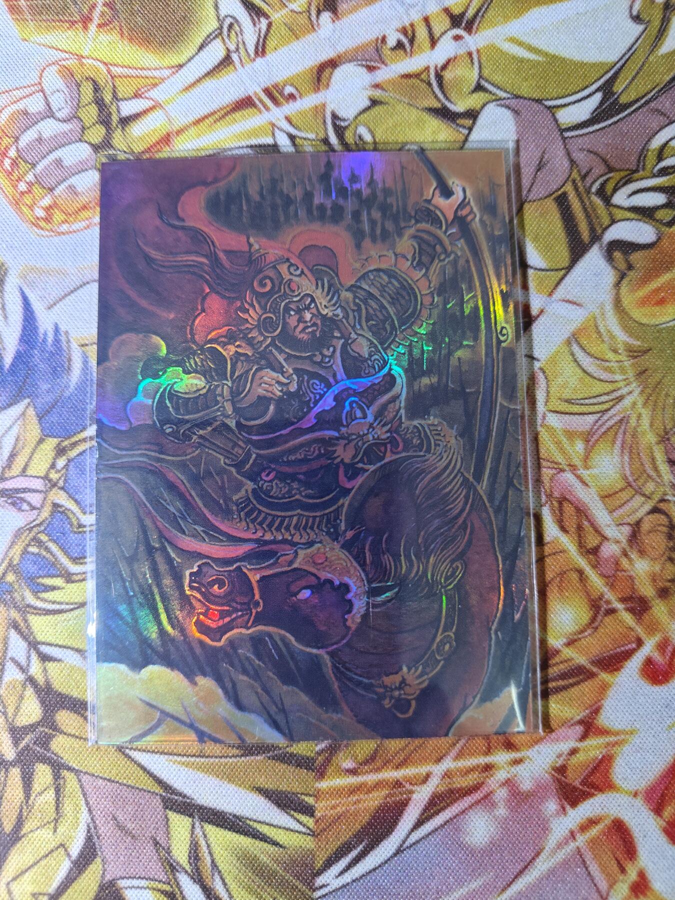 天玑星卡拍第五十四期《呼神唤卫 石墩出动》周一预展结束周四截拍 持续收拍中 满赠三娘需备注 【亲签卡】香山文创 刘晓明 大明王朝 常遇春 彩闪
