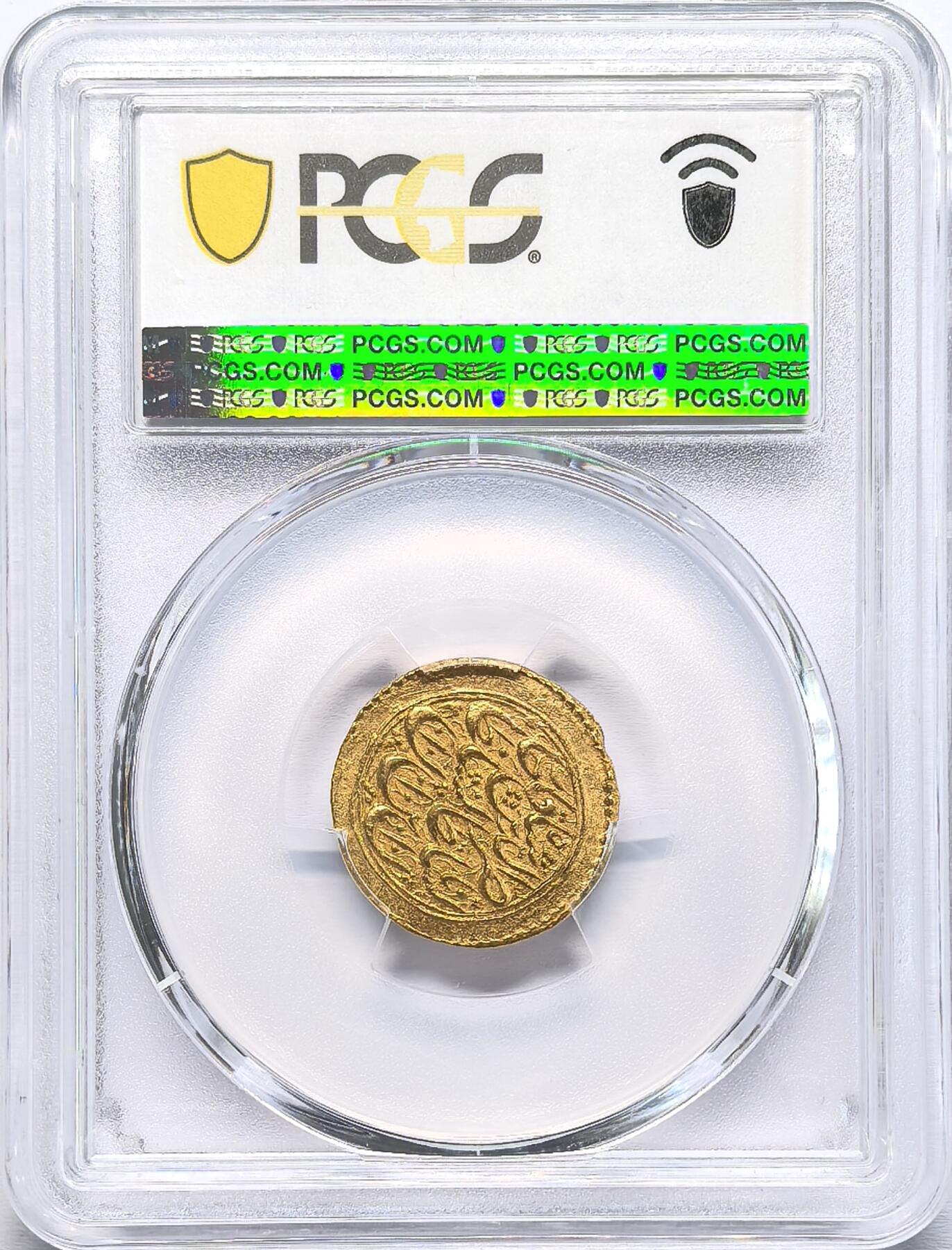 凡希社世界钱币微拍第二百八十五期（秋季大拍①） 1864伊朗卡扎尔王朝纳赛尔丁Toman土曼金币PCGS-MS62，德黑兰厂。金色纯正，优美的波斯书法，潜力巨大的品种。