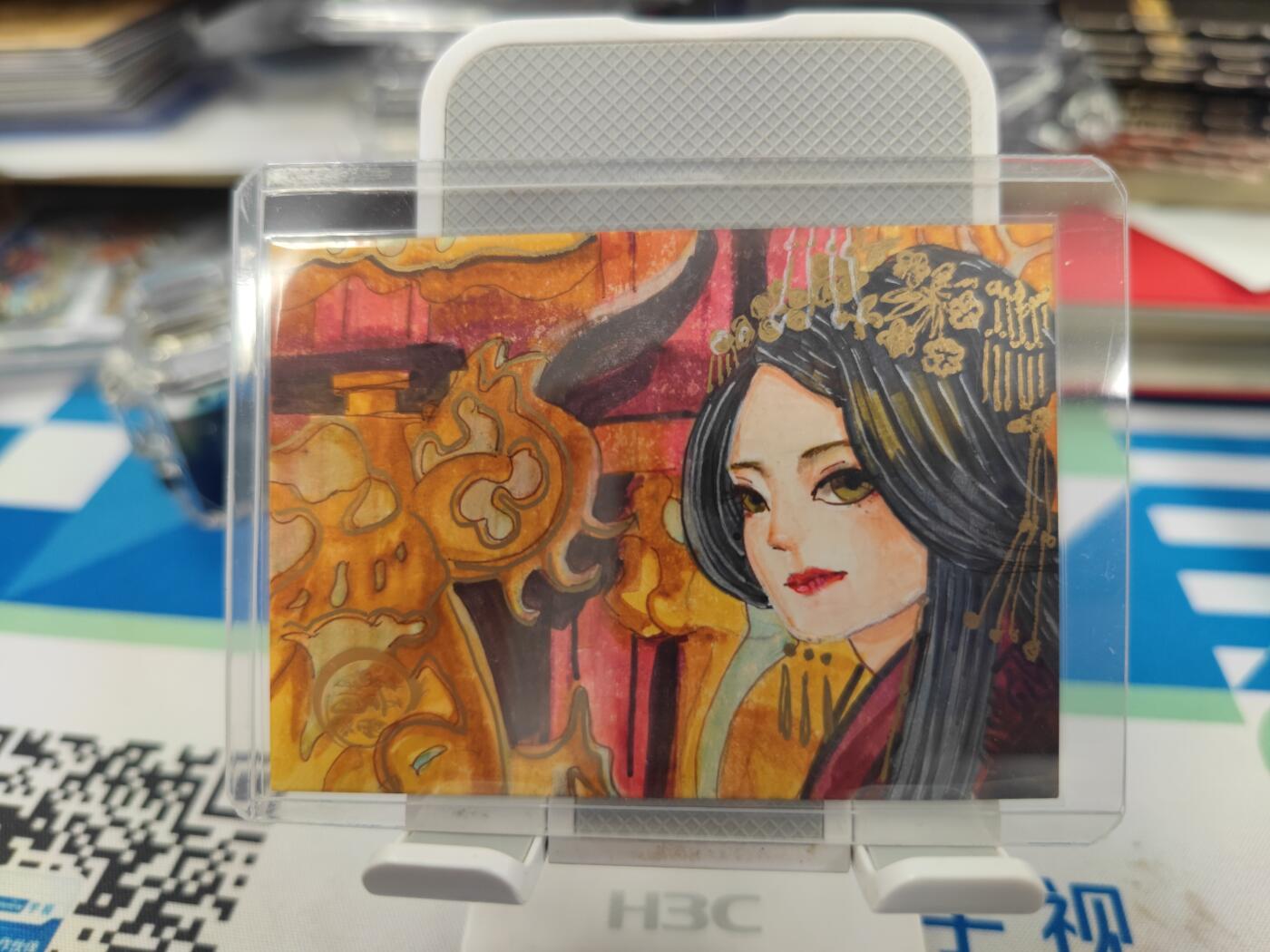 妖精的尾巴卡牌拍卖《国庆快乐拍》第二十八期(收拍品) 手绘卡-画师:野娇娘