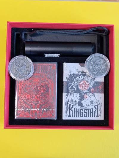 ♥国庆欢乐场：玩卡战线超级大甩拍第11期（好物、稀缺、镇册之宝） 克苏鲁花切扑克和周边礼盒