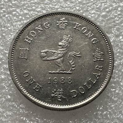🌹外币初藏🌹🐯第79场 承接代拍 极速上拍  - 香港1988年¥1