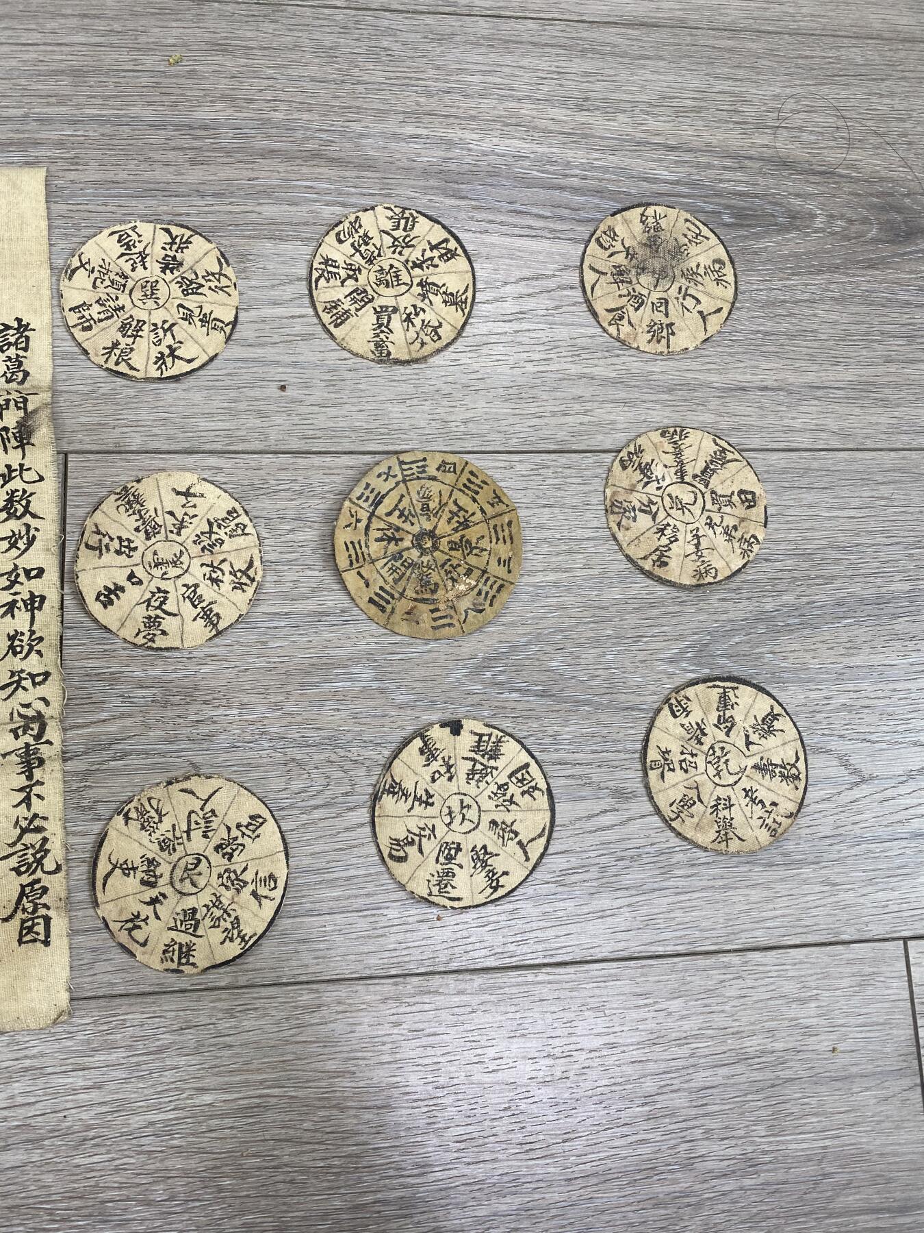 手抄本《八门八卦遁甲神数》附金钱课书，共94页，品相如图，1800包快递