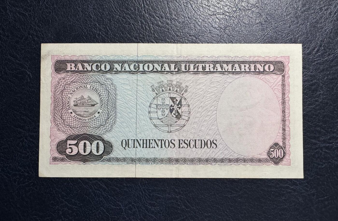 收藏联盟Quantum Auction 第380期拍卖  东帝汶1963年500埃斯库多 非全新 品相如图