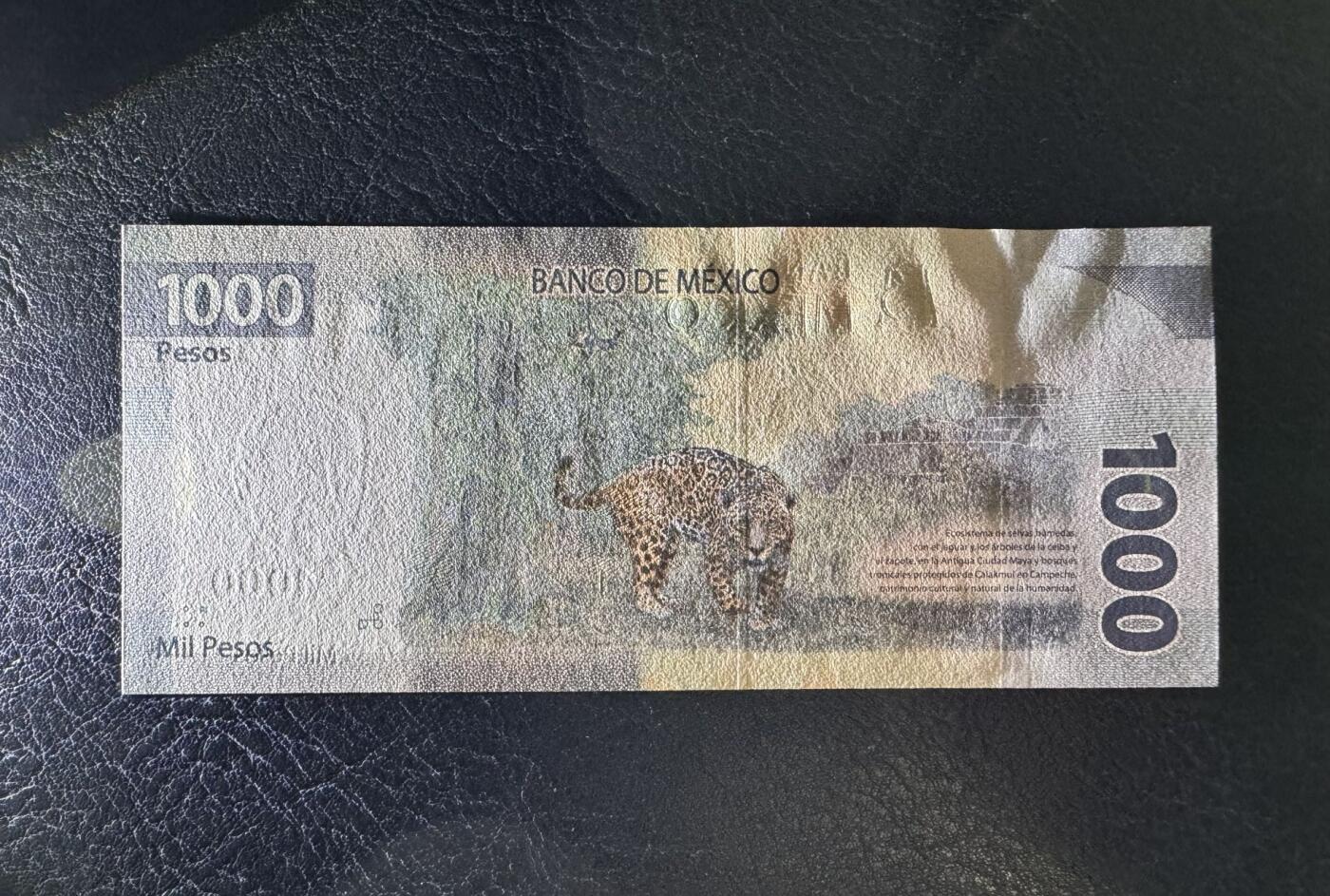 收藏联盟Quantum Auction 第380期拍卖  墨西哥2019年1000比索 品相全新UNC AA首发冠 墨西哥第三十三总统马克罗