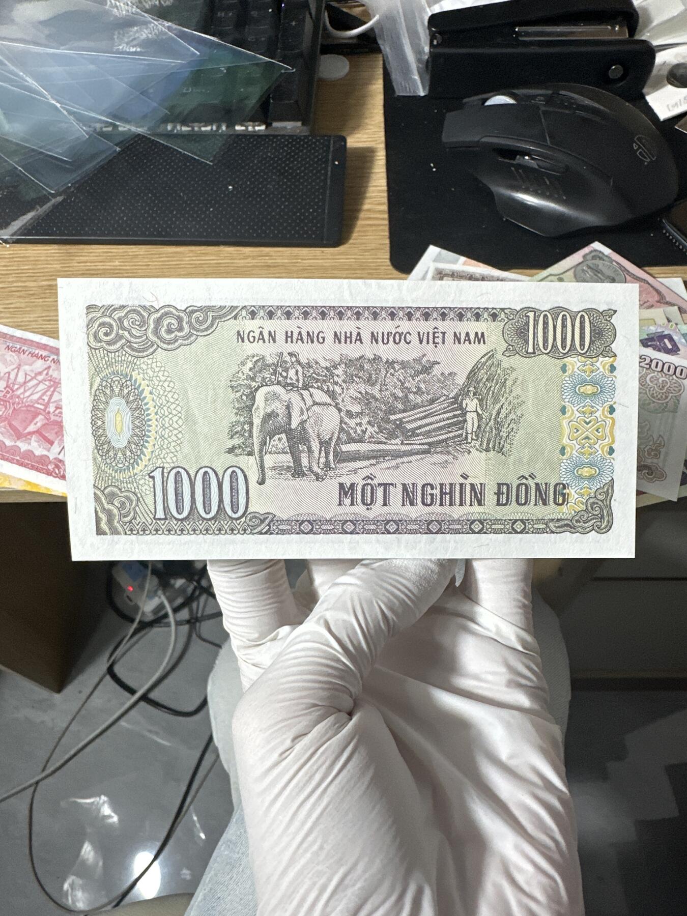 大放肉了「刚开业」外钞 越南1000