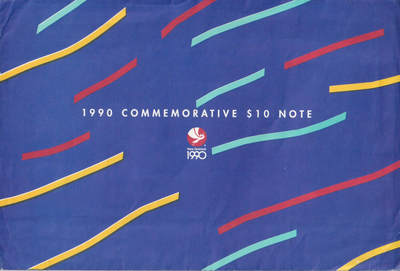 【原封+原册】大洋洲-新西兰-1990年-怀唐伊条约签署150年-纪念钞 - 【原封+原册】大洋洲-新西兰-1990年-怀唐伊条约签署150年-纪念钞
