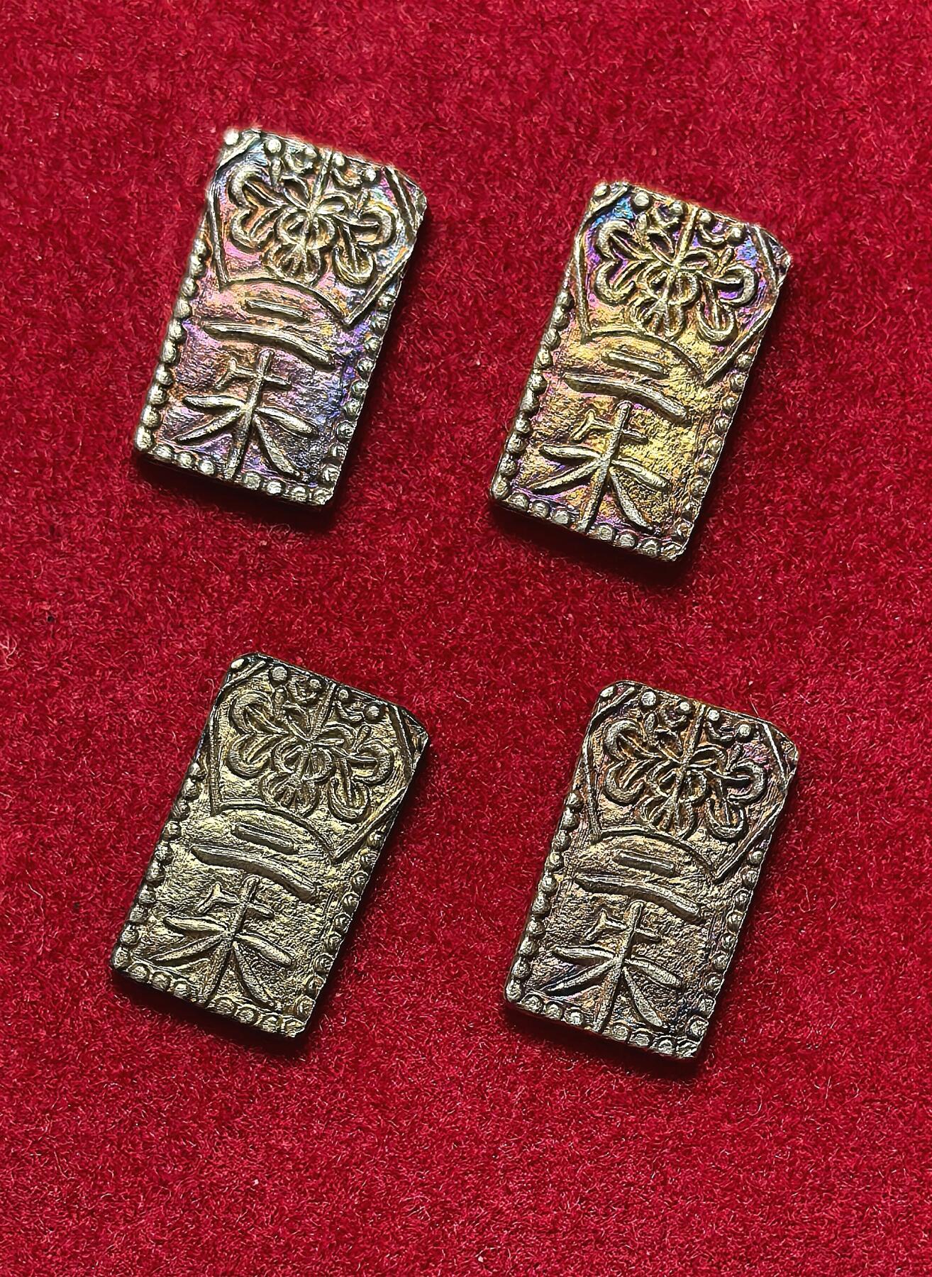凡希社世界钱币第二百八十五期（秋季大拍②） 明治二分判金、万延二朱金共五枚，品相极佳！