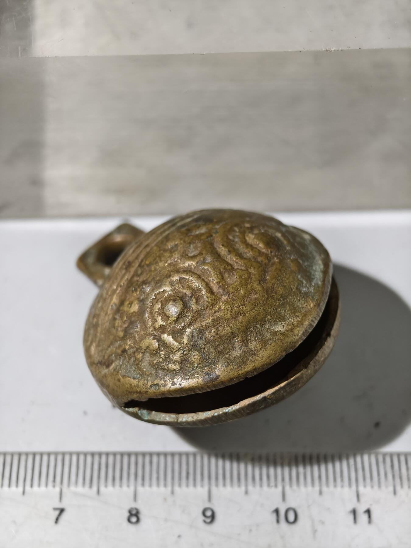 九期新疆小崔一丝路币杂件工艺品徽章拍卖 铜铃铛