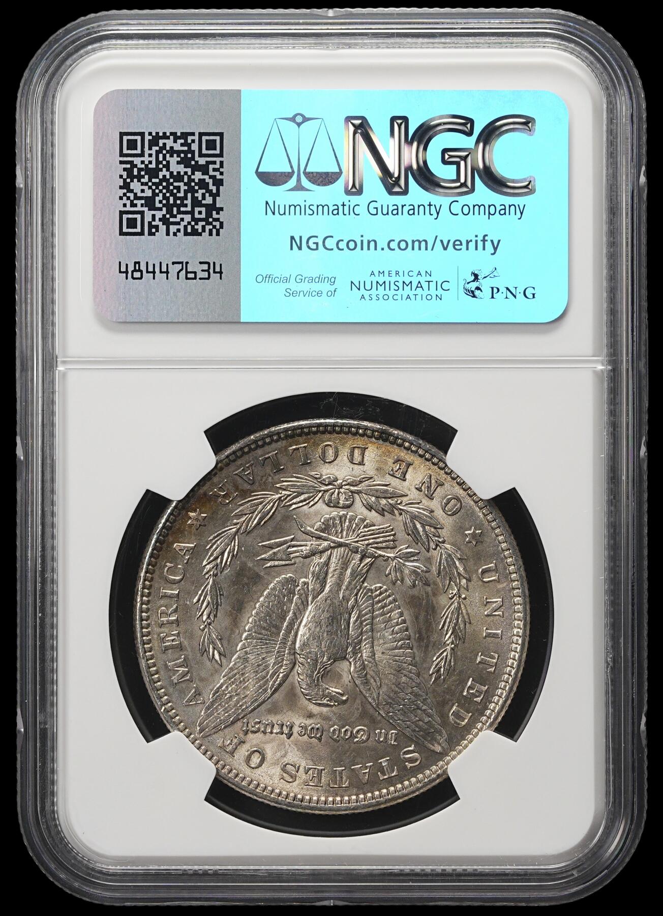 修遠堂世界钱币第四十二期 全场包邮 NGC MS64 1886年摩根大银币