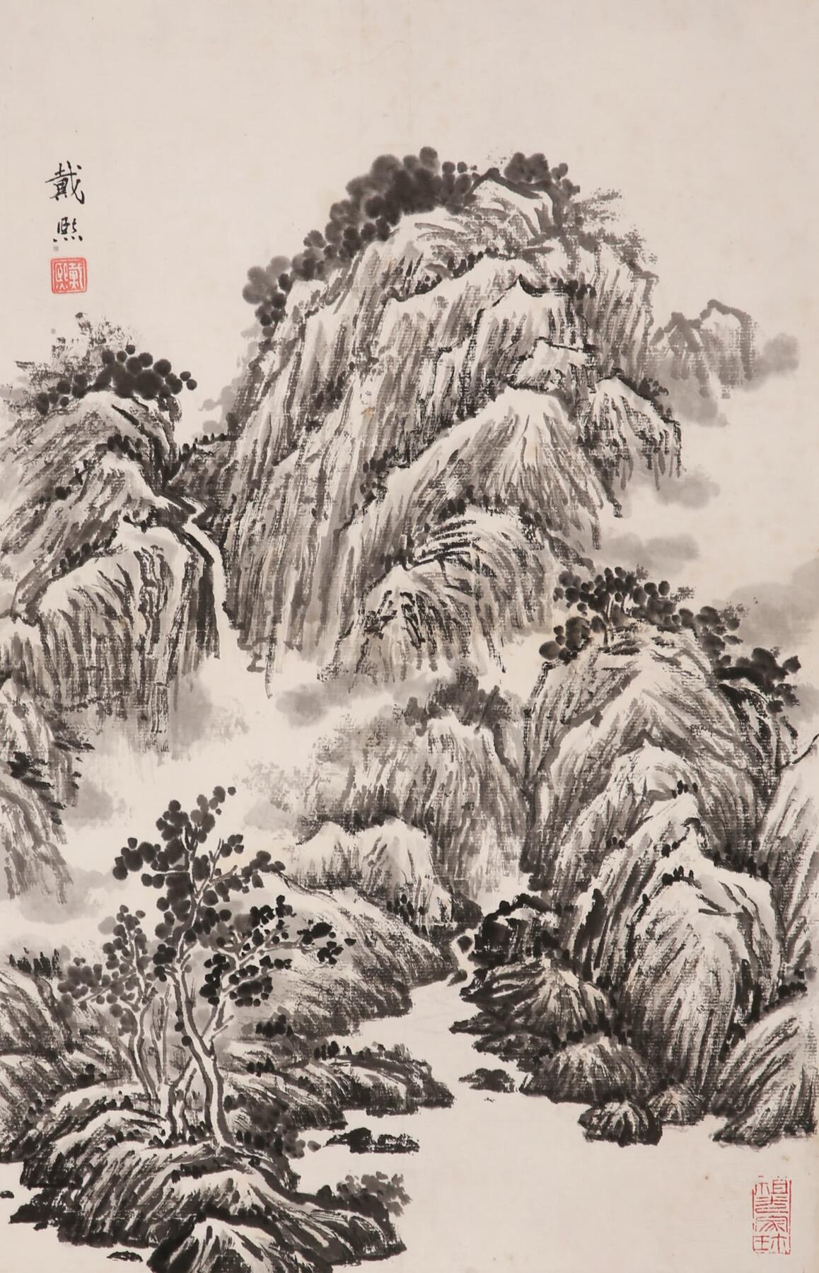 合拍寒食雅集-中国书画 戴熙 山水 40×25cm