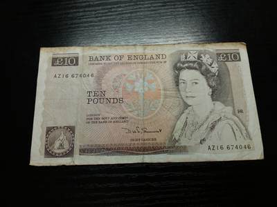 博彦收藏 6月12日 8点钱币专场 - 英国女皇10镑 流通品