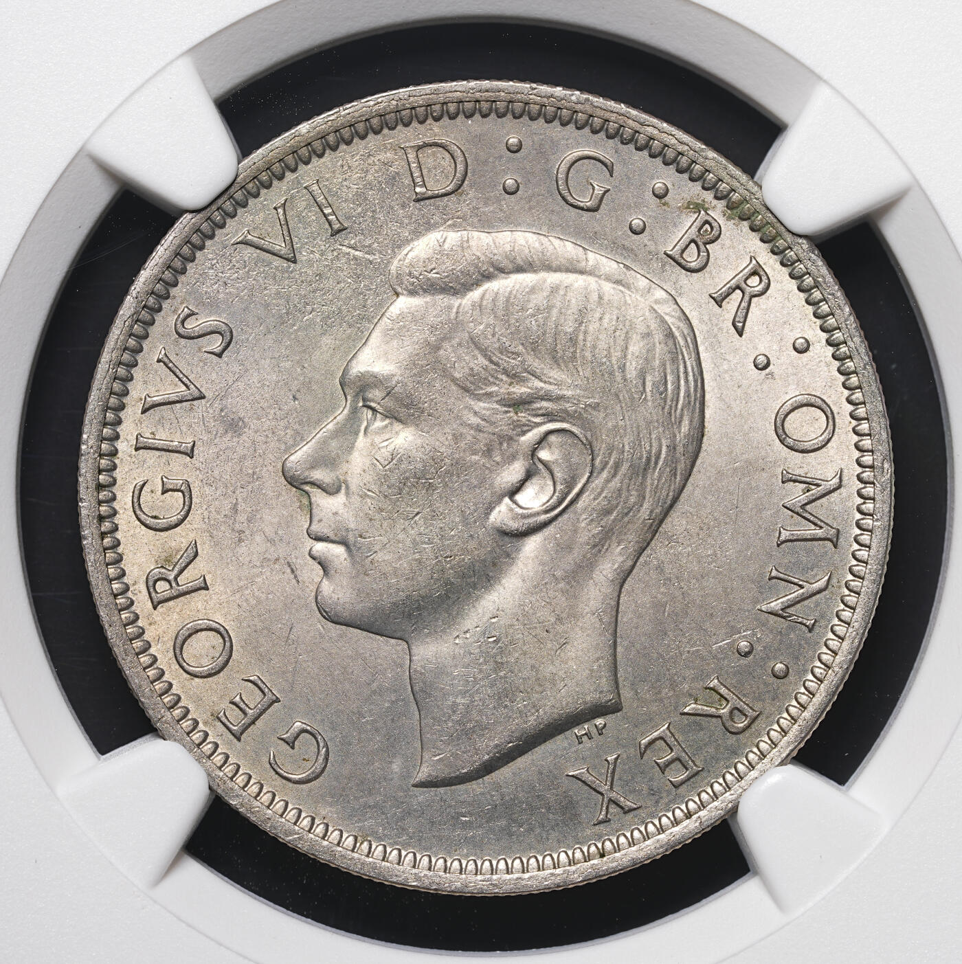 修遠堂世界钱币第四十二期 全场包邮 NGC MS63 1948年英国1/2克朗