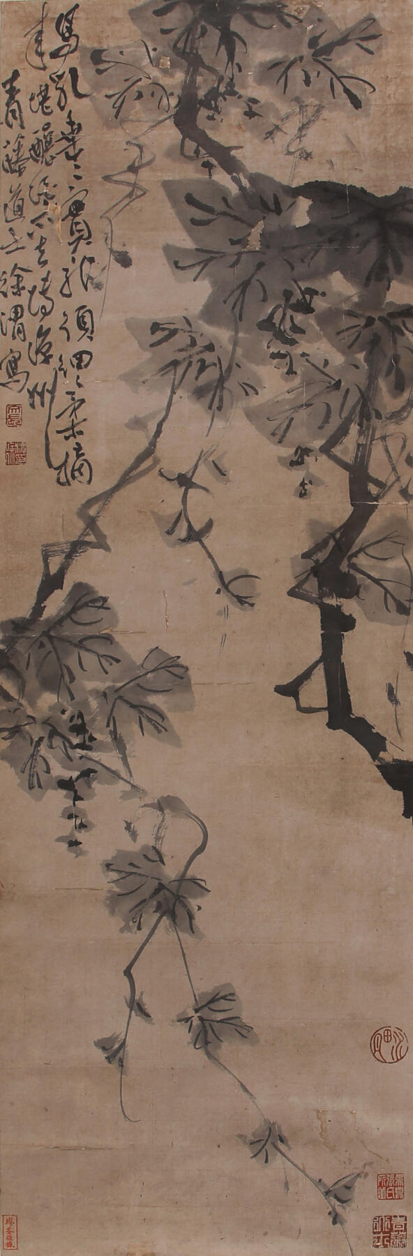 合拍寒食雅集-中国书画 徐渭 青藤 101×33cm