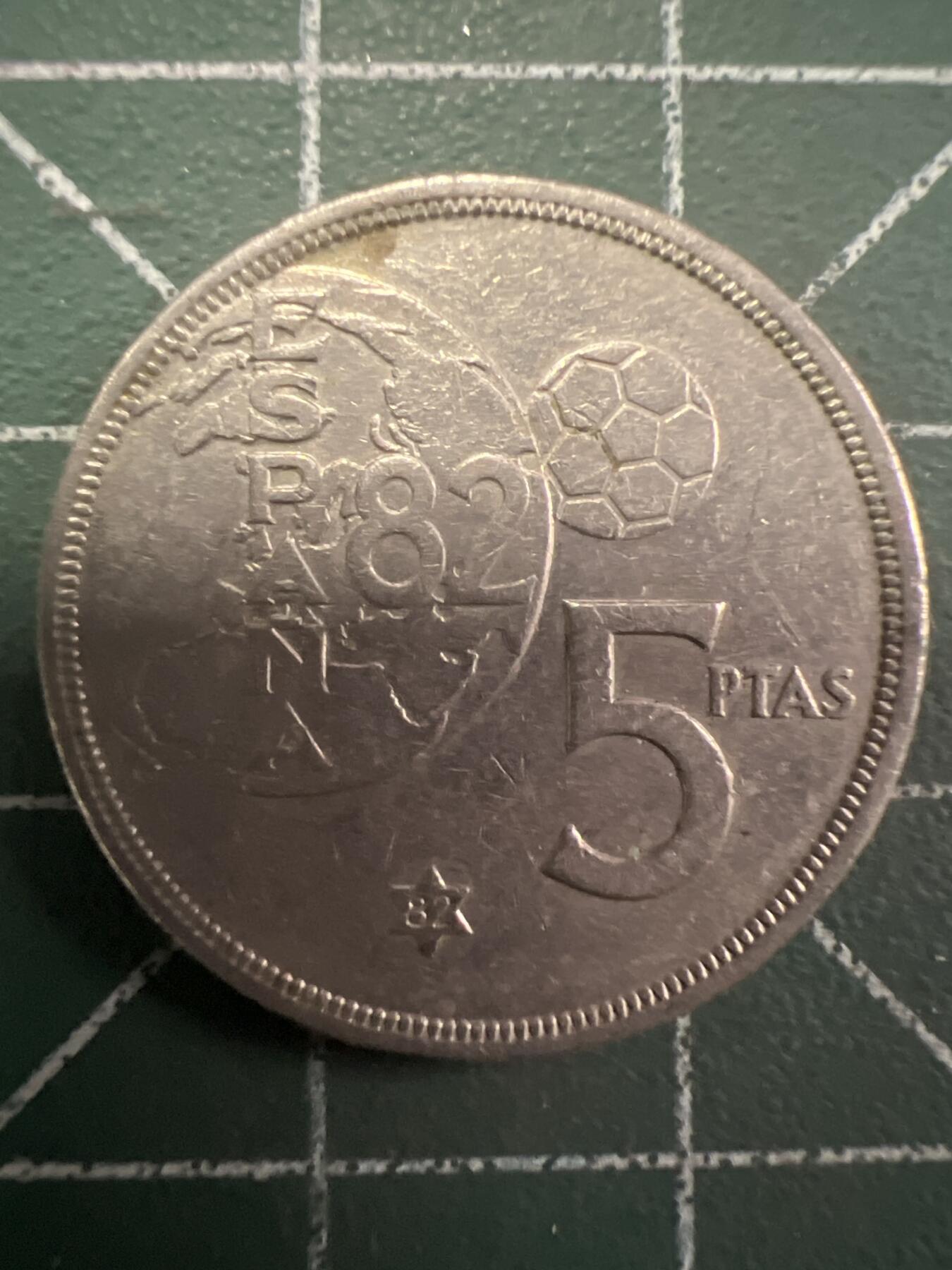 第721期 硬币专场 （无押金，捡漏，全场50包邮，偏远地区除外，接收代拍业务，本店十天发一次货） 西班牙5比塞塔