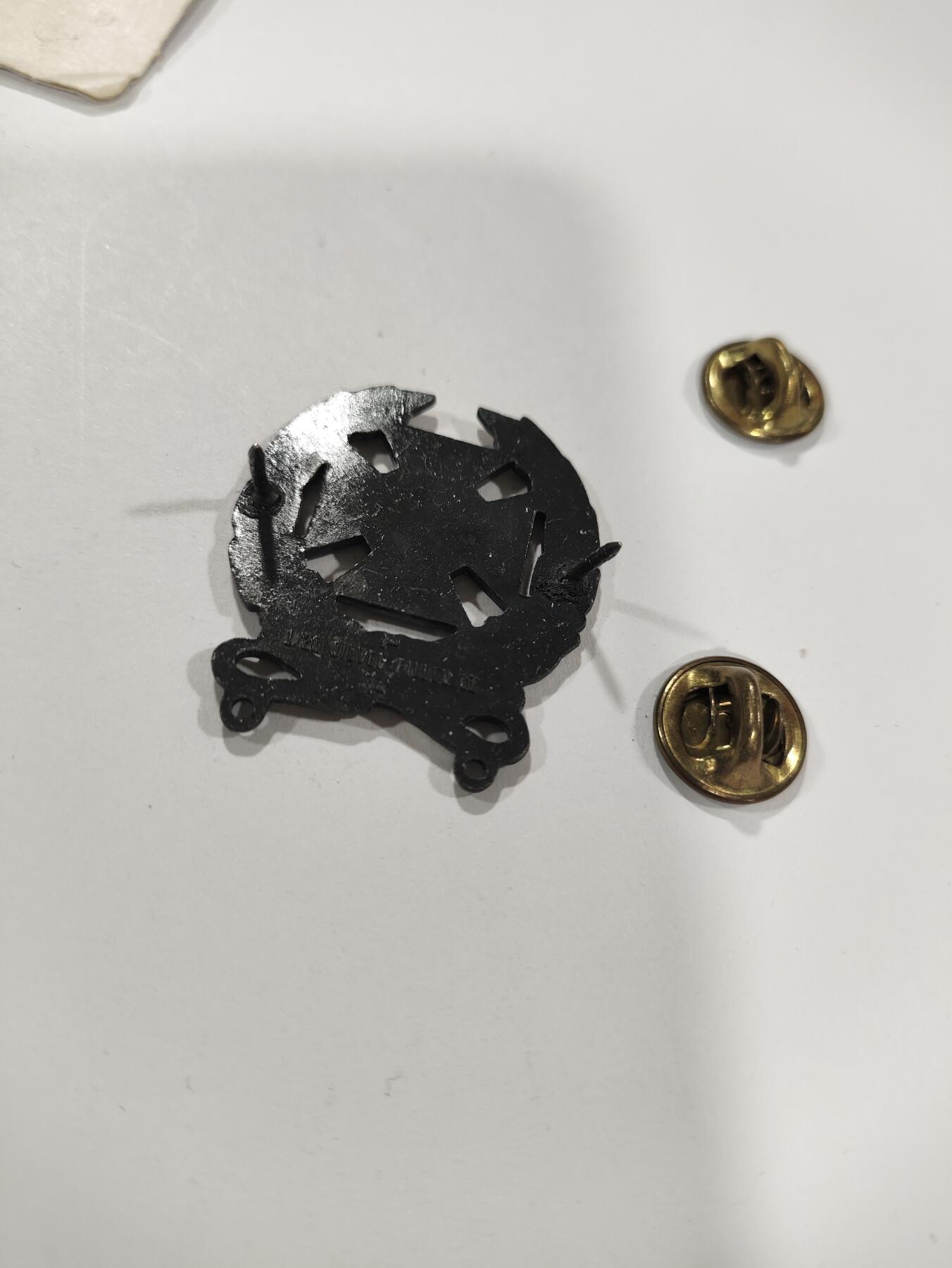 仁孝堂徽章红藏拍卖(第七场) 喜迎国庆 美军原品 越战时期 特等射手证章 库存老包浆 1/20银版