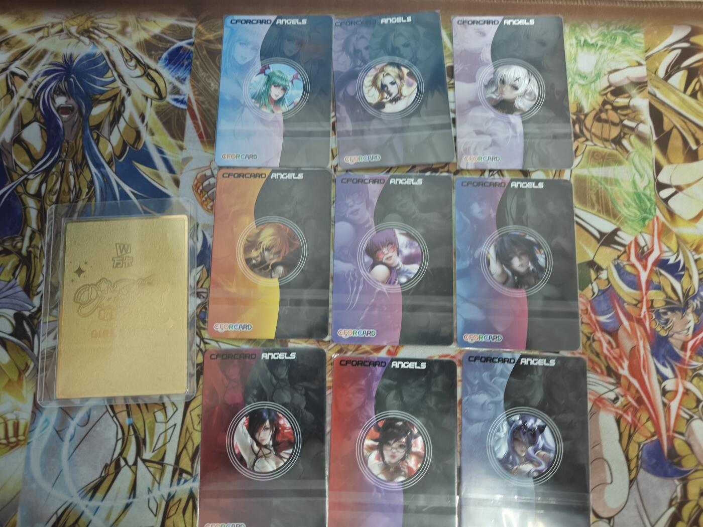 天玑星卡拍第五十四期《呼神唤卫 石墩出动》周一预展结束周四截拍 持续收拍中 满赠三娘需备注 动漫美女9+1金属卡 自制卡