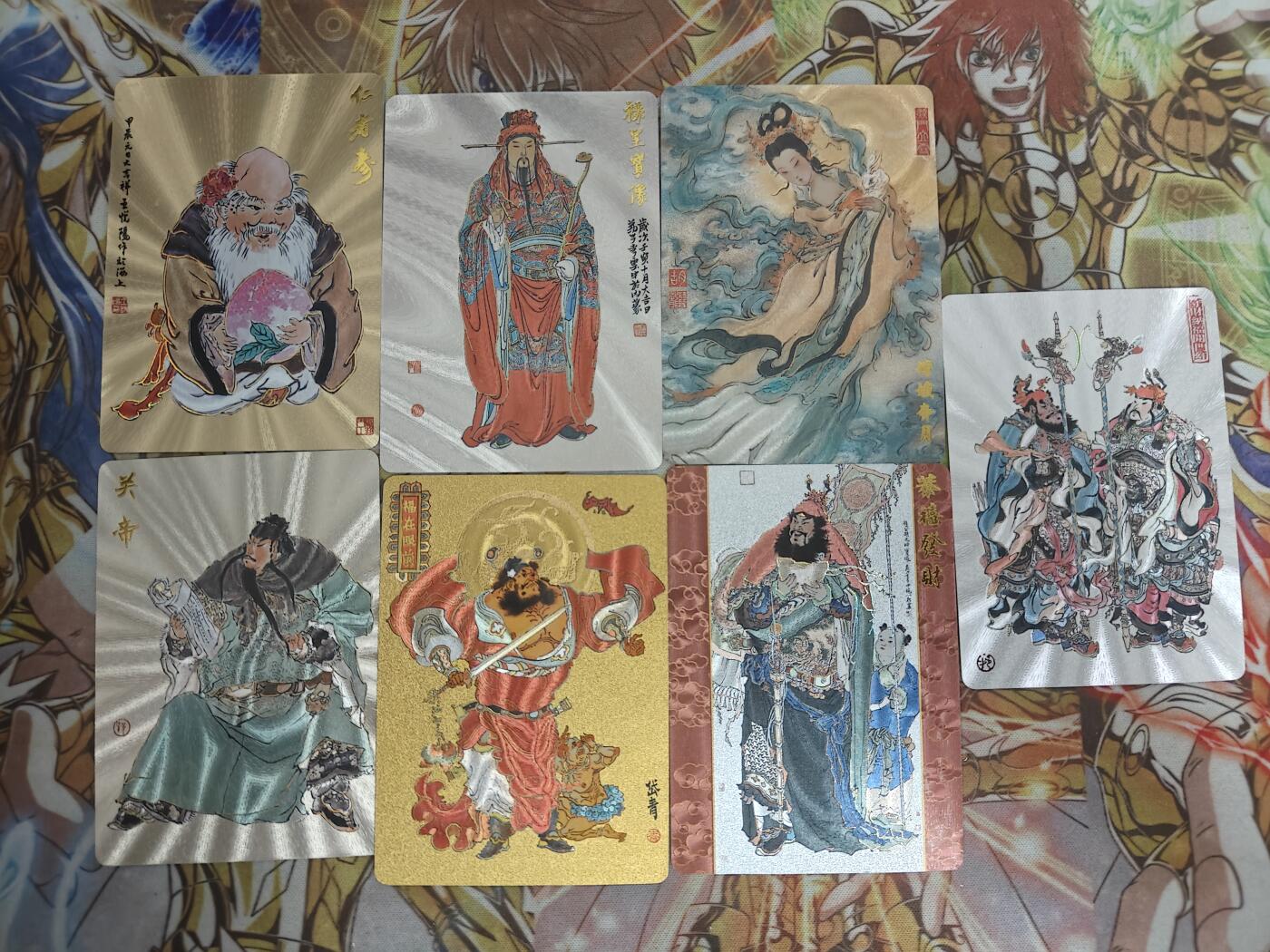天玑星卡拍第五十四期《呼神唤卫 石墩出动》周一预展结束周四截拍 持续收拍中 满赠三娘需备注 戴敦邦艺术馆 特卡 7张 粗闪