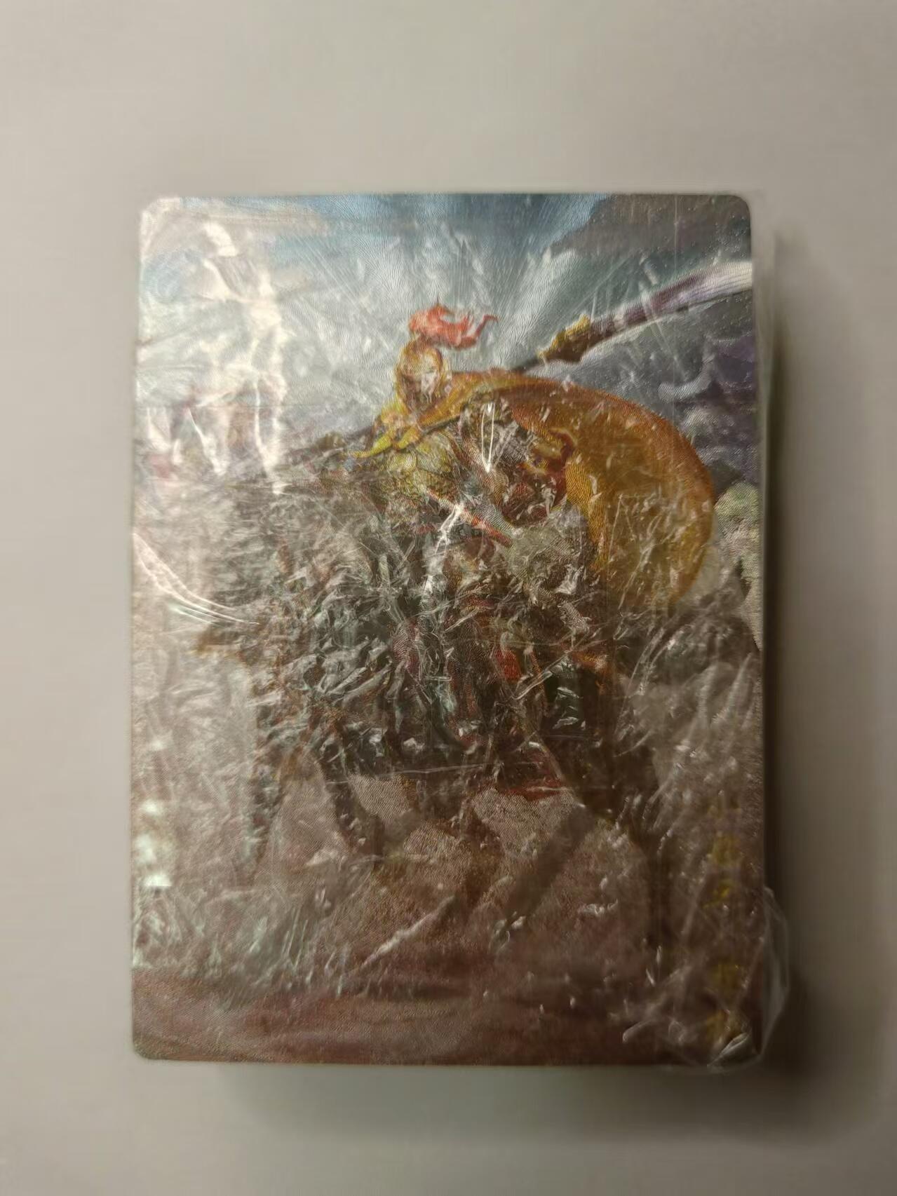 龍虎卡牌第⑥场 原膜 粗闪套卡 满江红说岳全传