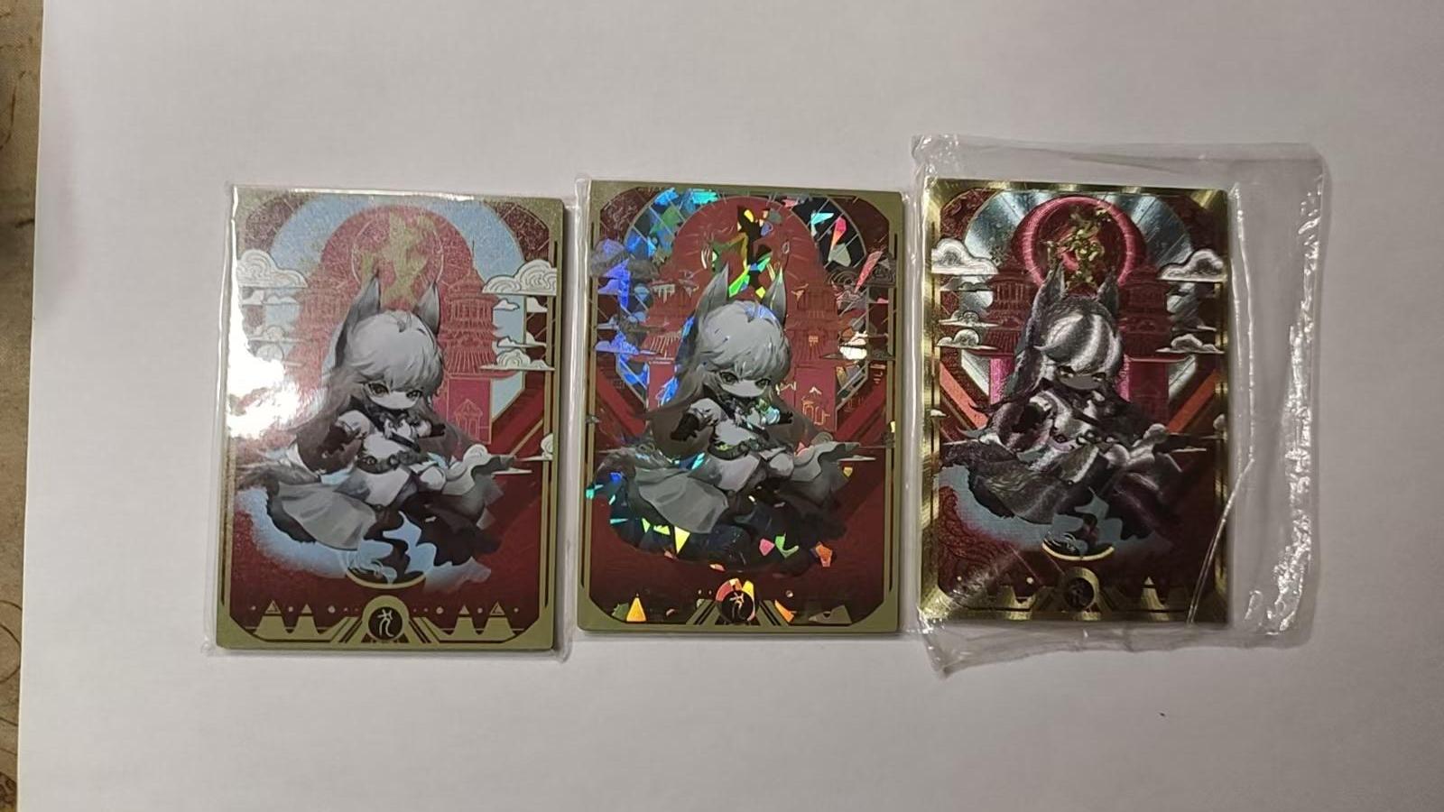 龍虎卡牌第⑥场 三工艺（普卡，钻闪，粗闪）生肖狗 妖怪志