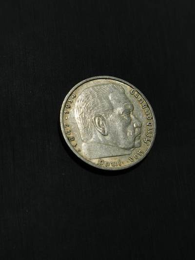 臻藏泉阁国内外钱币 - 德国兴登堡5马克银币