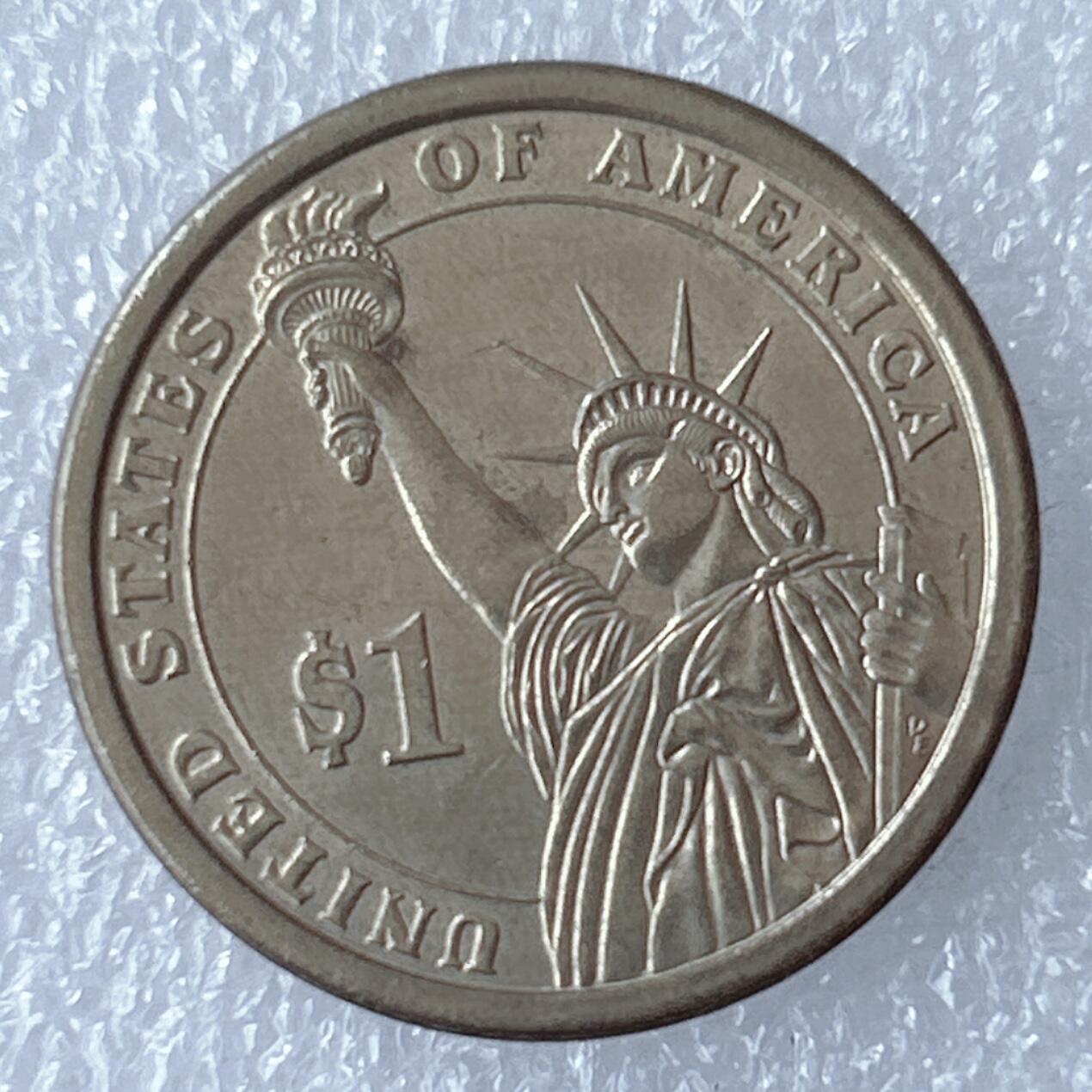 海外回流1元起拍小铺 各国钱币散币场 第17期 美国总统1元 好品