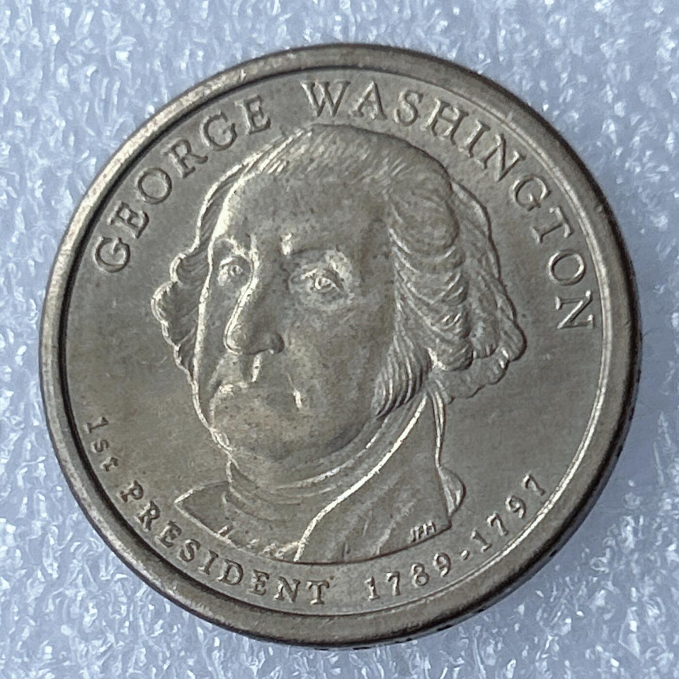 海外回流1元起拍小铺 各国钱币散币场 第17期 美国总统1元 好品