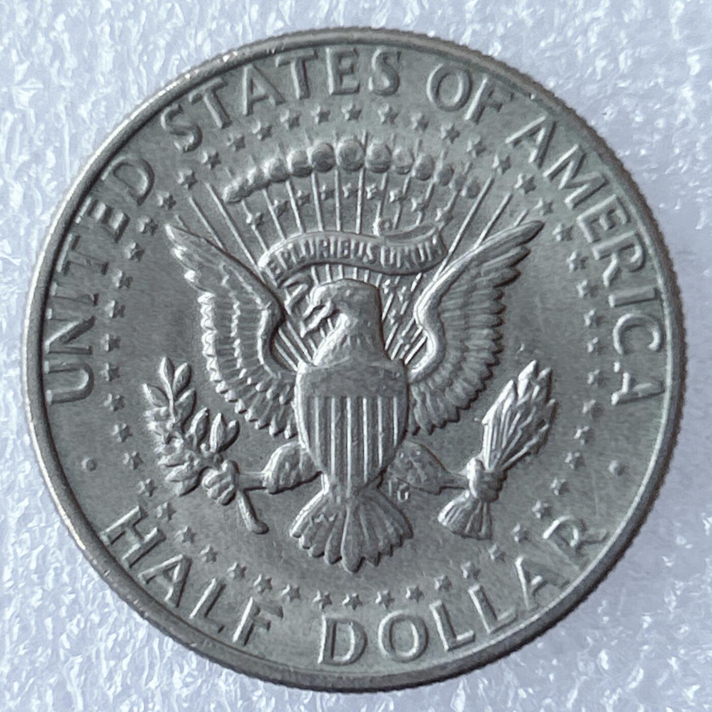 海外回流1元起拍小铺 各国钱币散币场 第17期 美国1972年半美元 美品